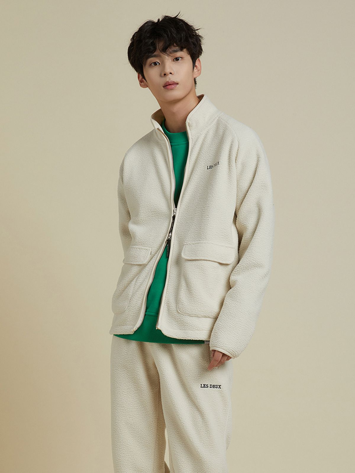 플라즈(PLADS7) DUNCAN PILE ZIPPER JACKET_M228CTS720M