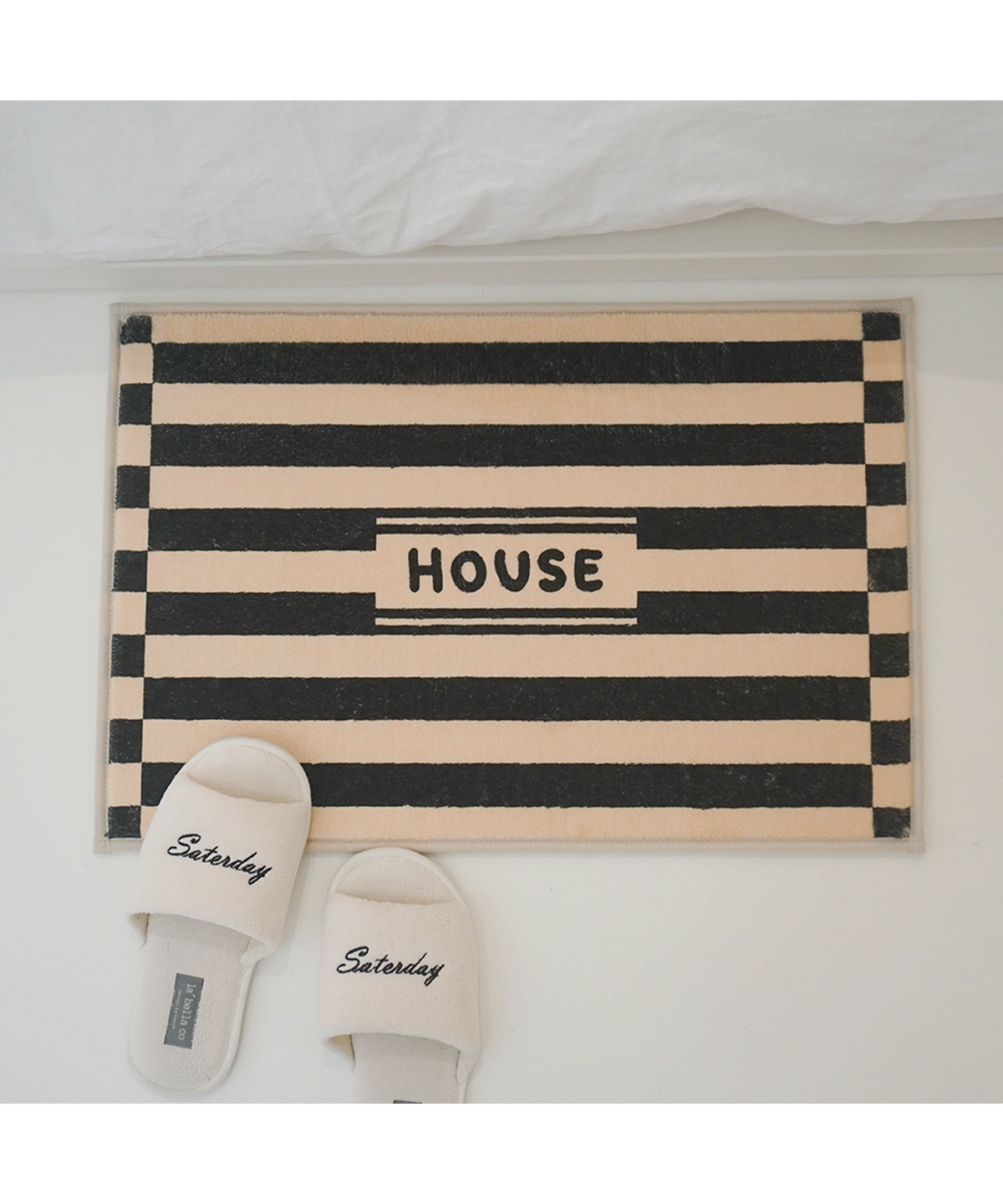 리코하우스(LICO HOUSE) 줄무늬 하우스 발매트 3color