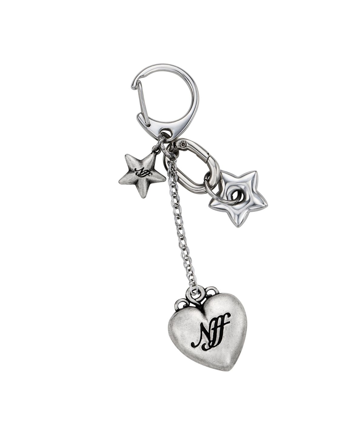엔프프(NFF) yearning keyring-black silver