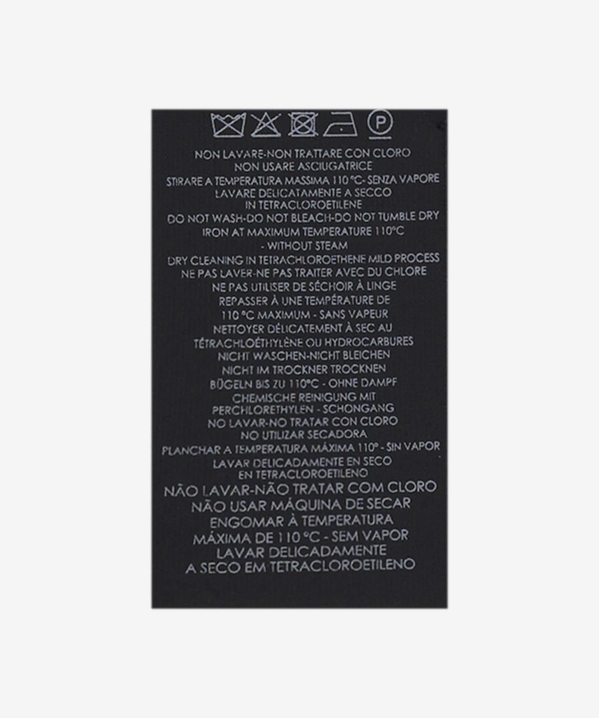 생로랑(SAINT LAURENT) 로고 패치 니트 머플러 - 블랙 / 7991463YR611000