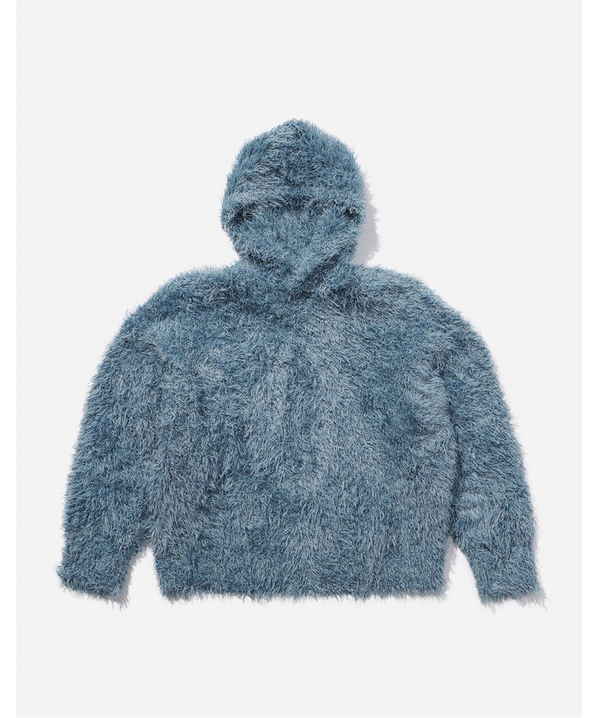 플라즈(PLADS7) KNIT FUR HOODIE SWEATER_M238CSW602M