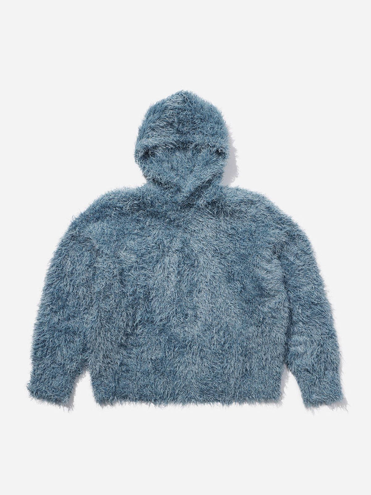 플라즈(PLADS7) KNIT FUR HOODIE SWEATER_M238CSW602M