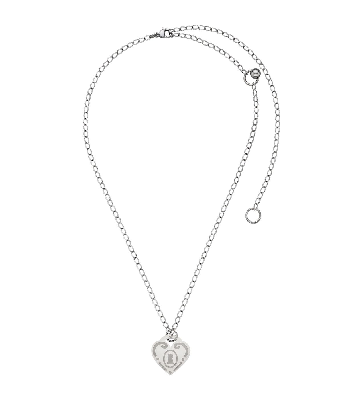 엔프프(NFF) love code necklace-silver