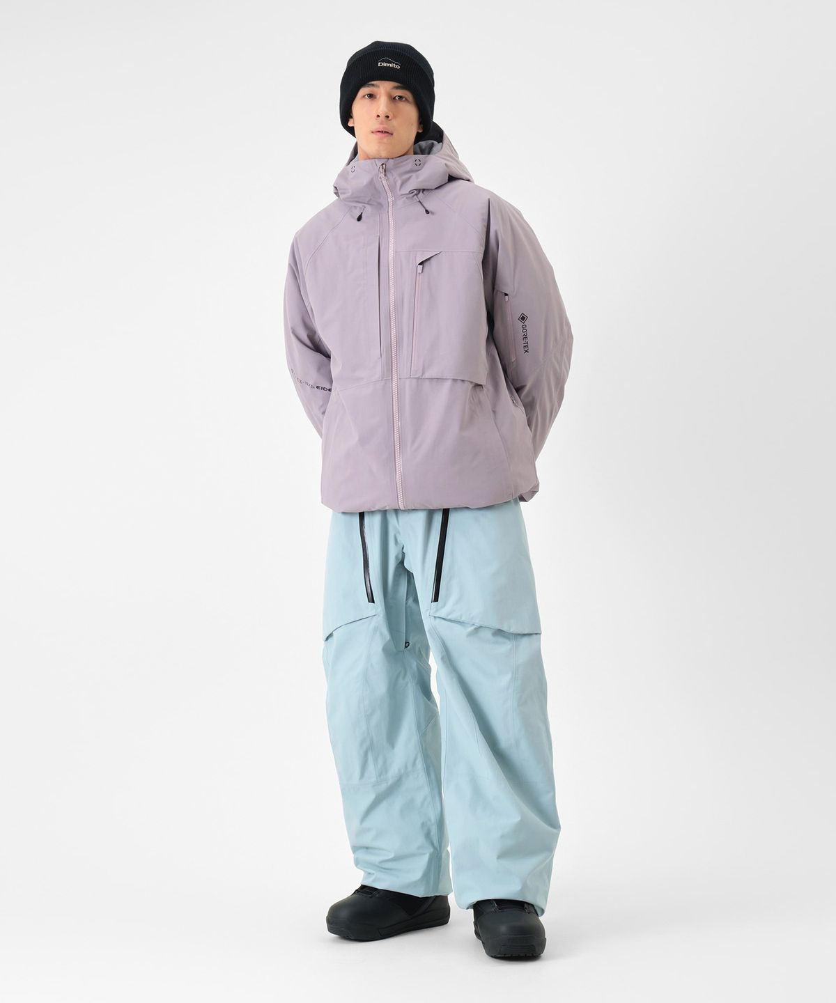 디미토(DIMITO) GTX 2L DOWN JACKET LILAC GREY