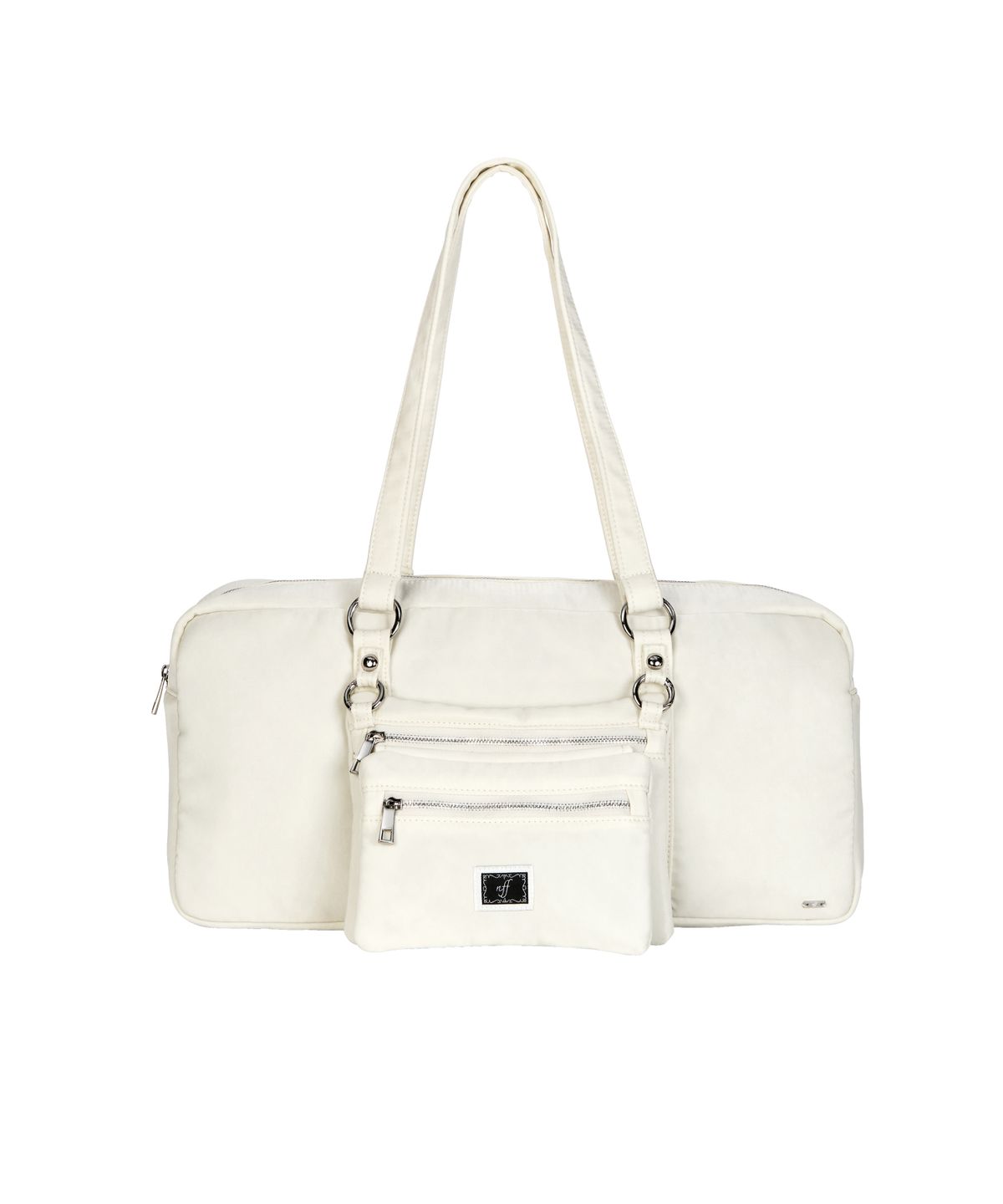 엔프프(NFF) clip pouch bag-ivory