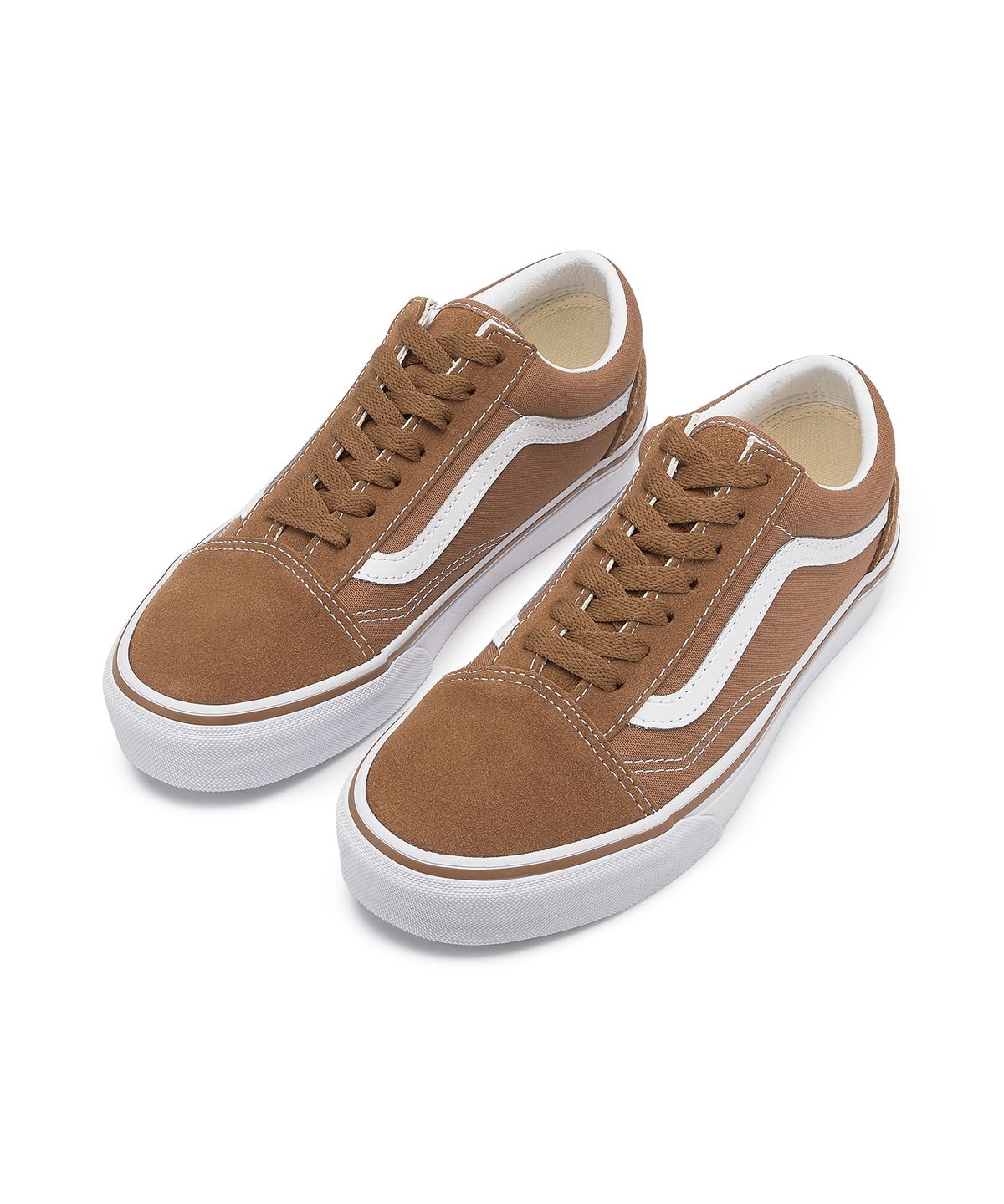 반스(VANS) 올드스쿨 - (스웨이드) 브라운:트루 화이트 / VN000CT8BF21
