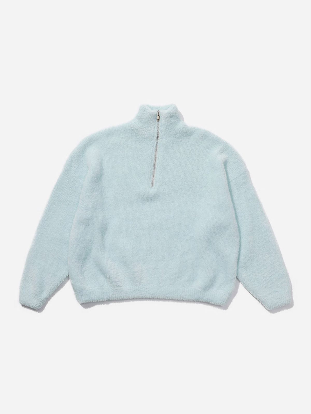 플라즈(PLADS7) HALF ZIP OVERSIZE KNIT_M238CSW607M