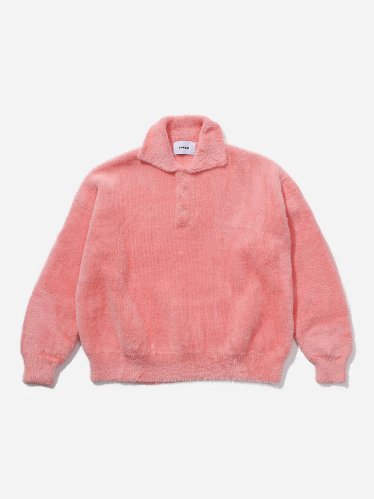 플라즈(PLADS7) OVERSIZE KNIT POLO_M238CSW604M
