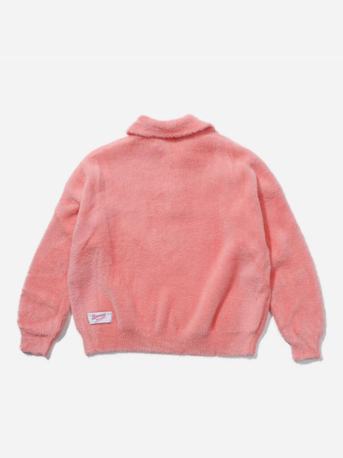 플라즈(PLADS7) OVERSIZE KNIT POLO_M238CSW604M