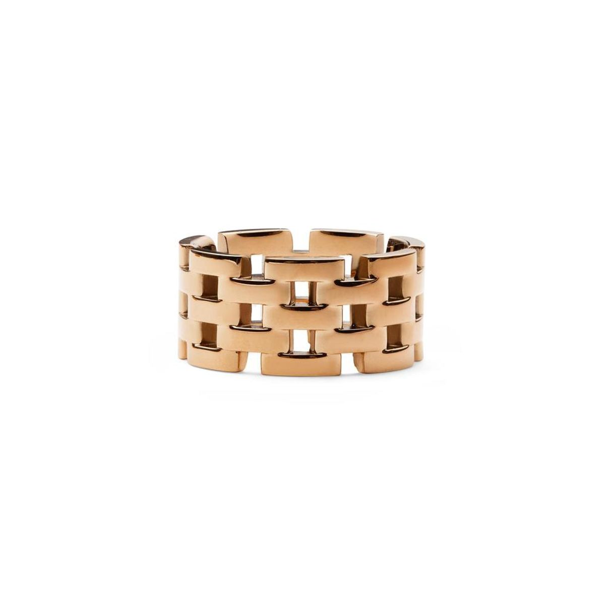 다니엘 웰링턴(DANIEL WELLINGTON) PERFECT PAIR 5-LINK RING 두꺼운 커플링 패션반지