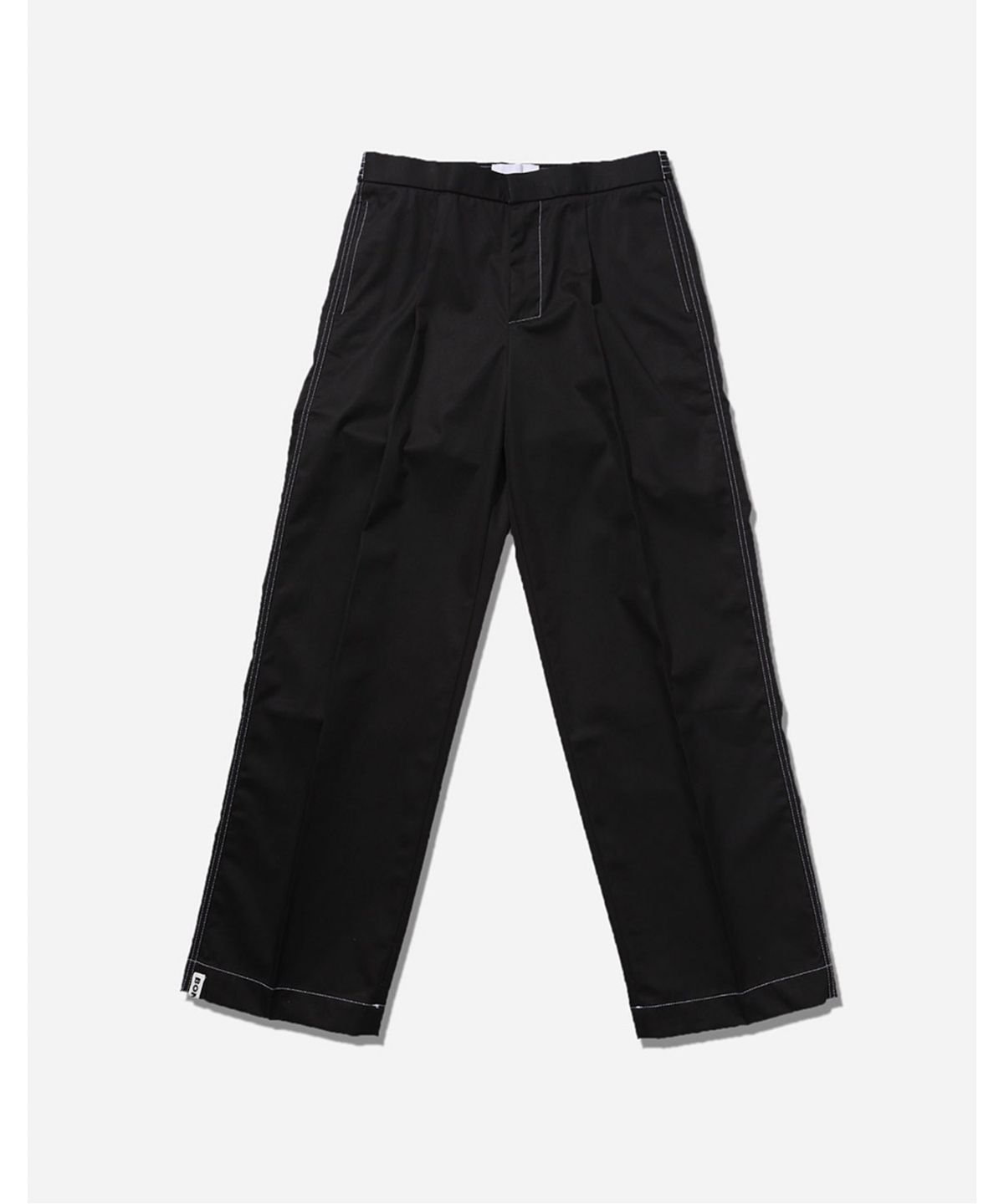 플라즈(PLADS7) LOOSE FIT HALF BANDING PANTS_M238CPT601M