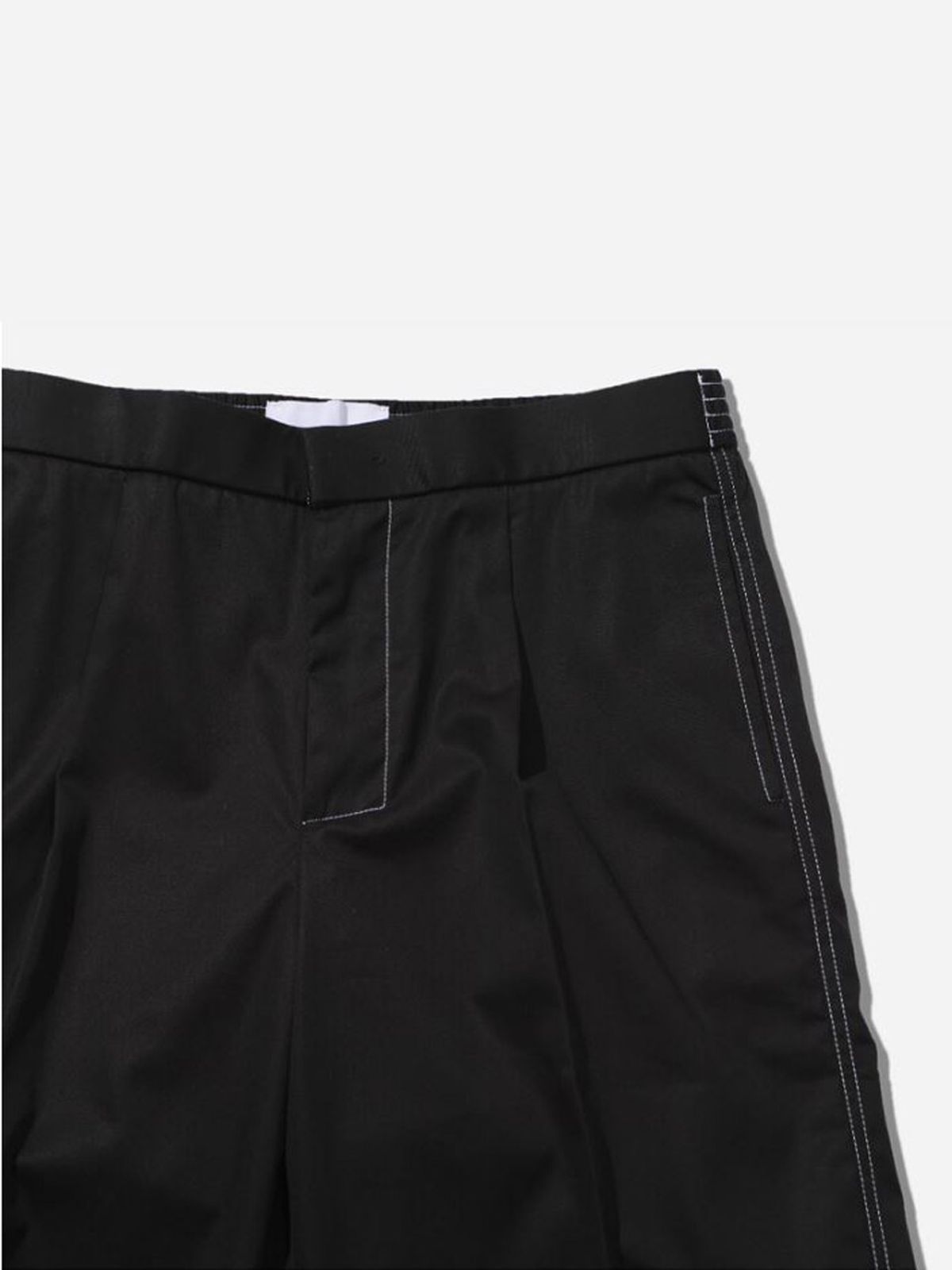 플라즈(PLADS7) LOOSE FIT HALF BANDING PANTS_M238CPT601M