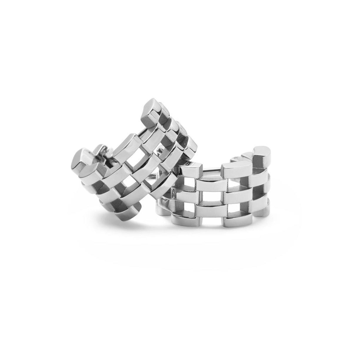 다니엘 웰링턴(DANIEL WELLINGTON) PERFECT PAIR 5-LINK EARRING 볼드스타일 링귀걸이