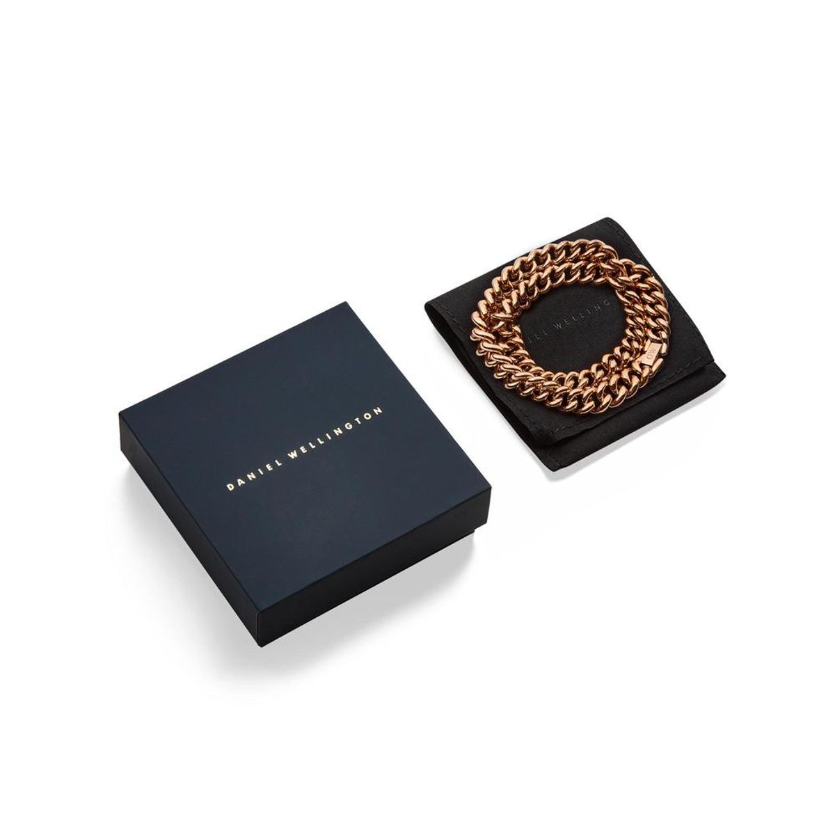 다니엘 웰링턴(DANIEL WELLINGTON) CHUNKY CHAIN NECKLACE 볼드스타일 두꺼운 체인목걸이