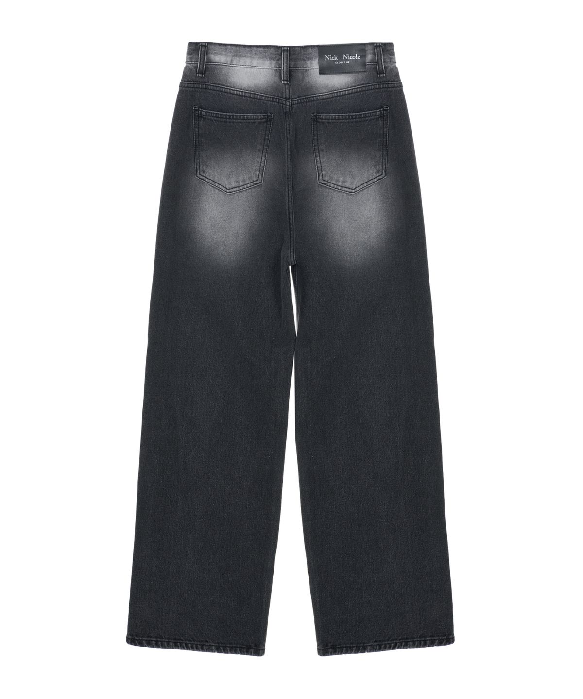 닉앤니콜(NICK&NICOLE) TWO TONE WASHING QUALITY DENIM PANTS_GRAY