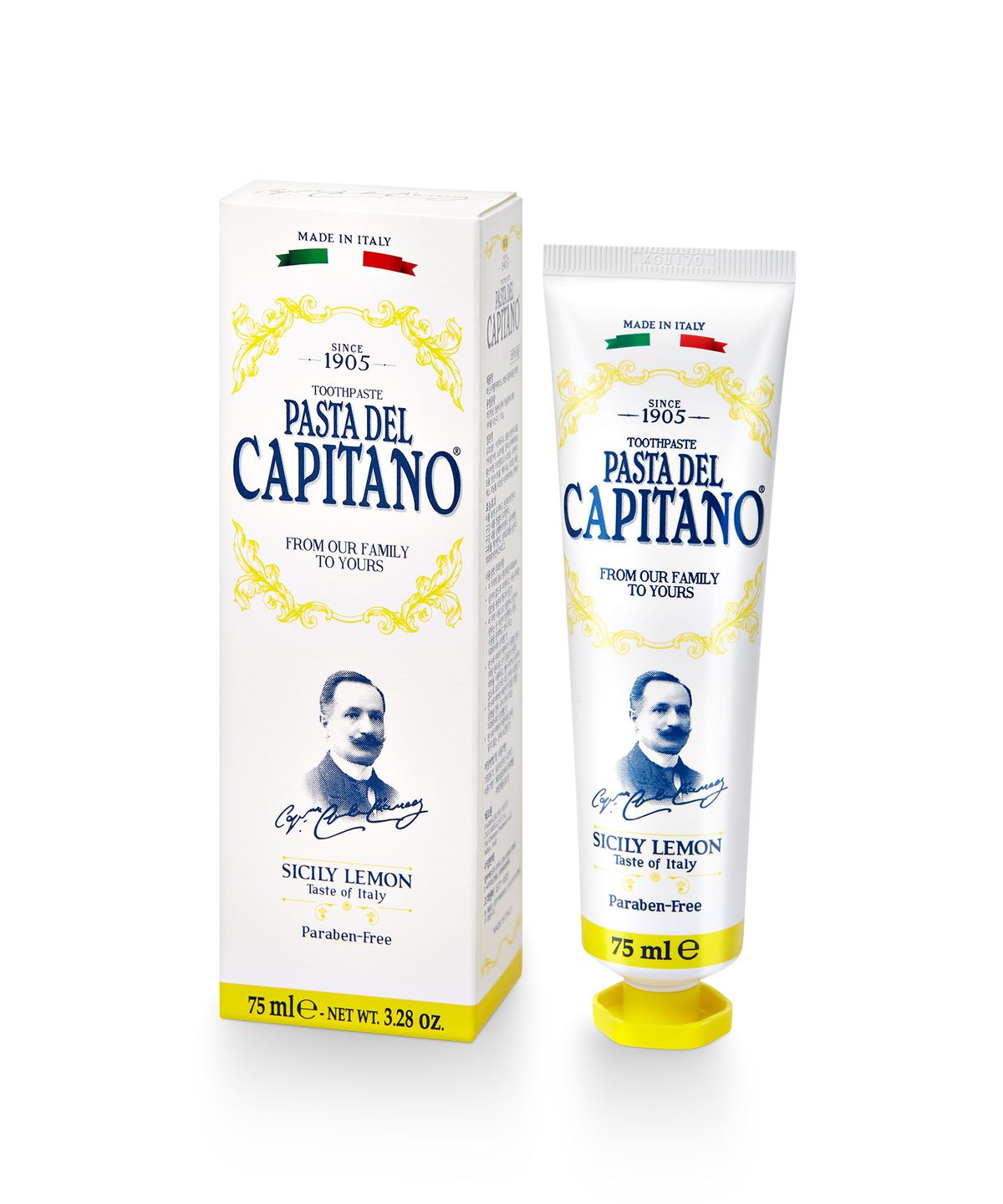파스타델 카피타노 1905(PASTA DEL CAPITANO 1905) 시칠리 레몬 치약 75ml