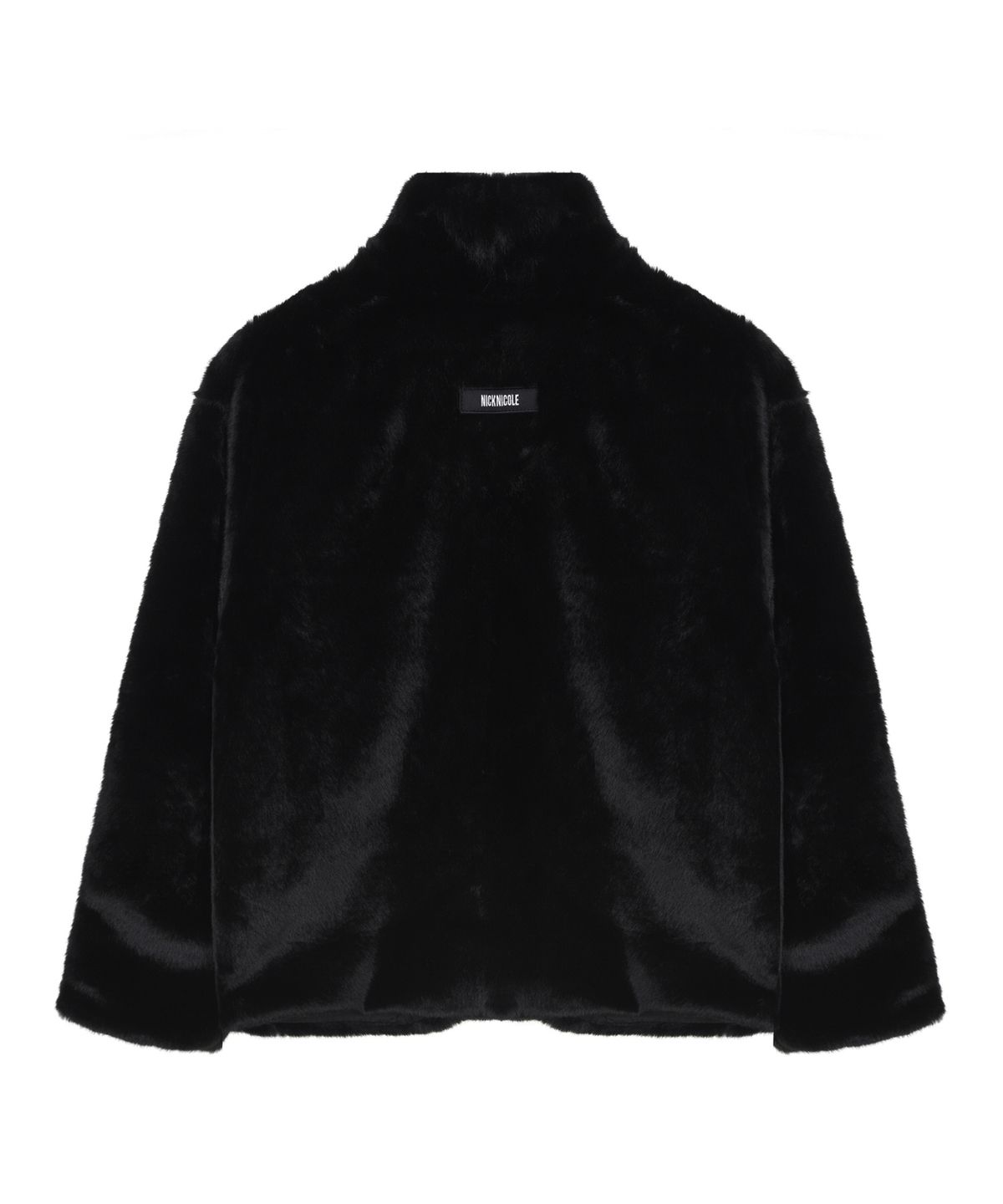 닉앤니콜(NICK&NICOLE) HIGH NECK SOFT FUR JACKET_2 COLOR