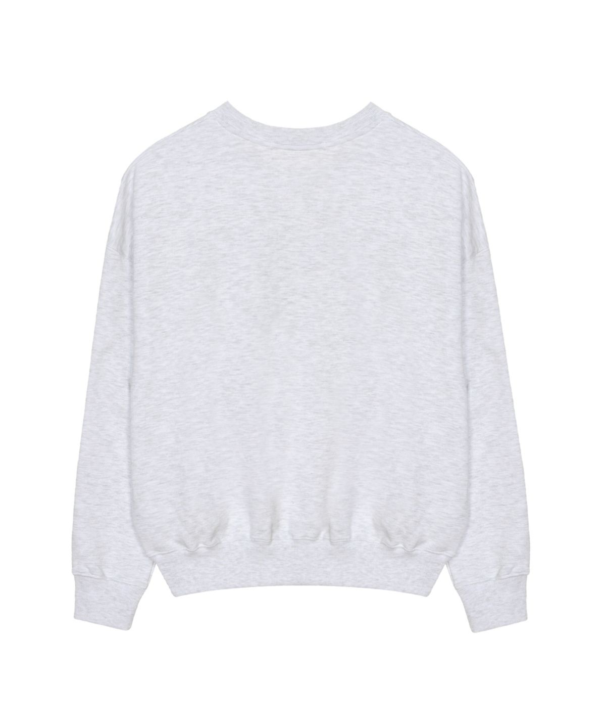 닉앤니콜(NICK&NICOLE) VOLUME BUTTERFLY SIGNATURE SWEATSHIRT_MELANGE PINK