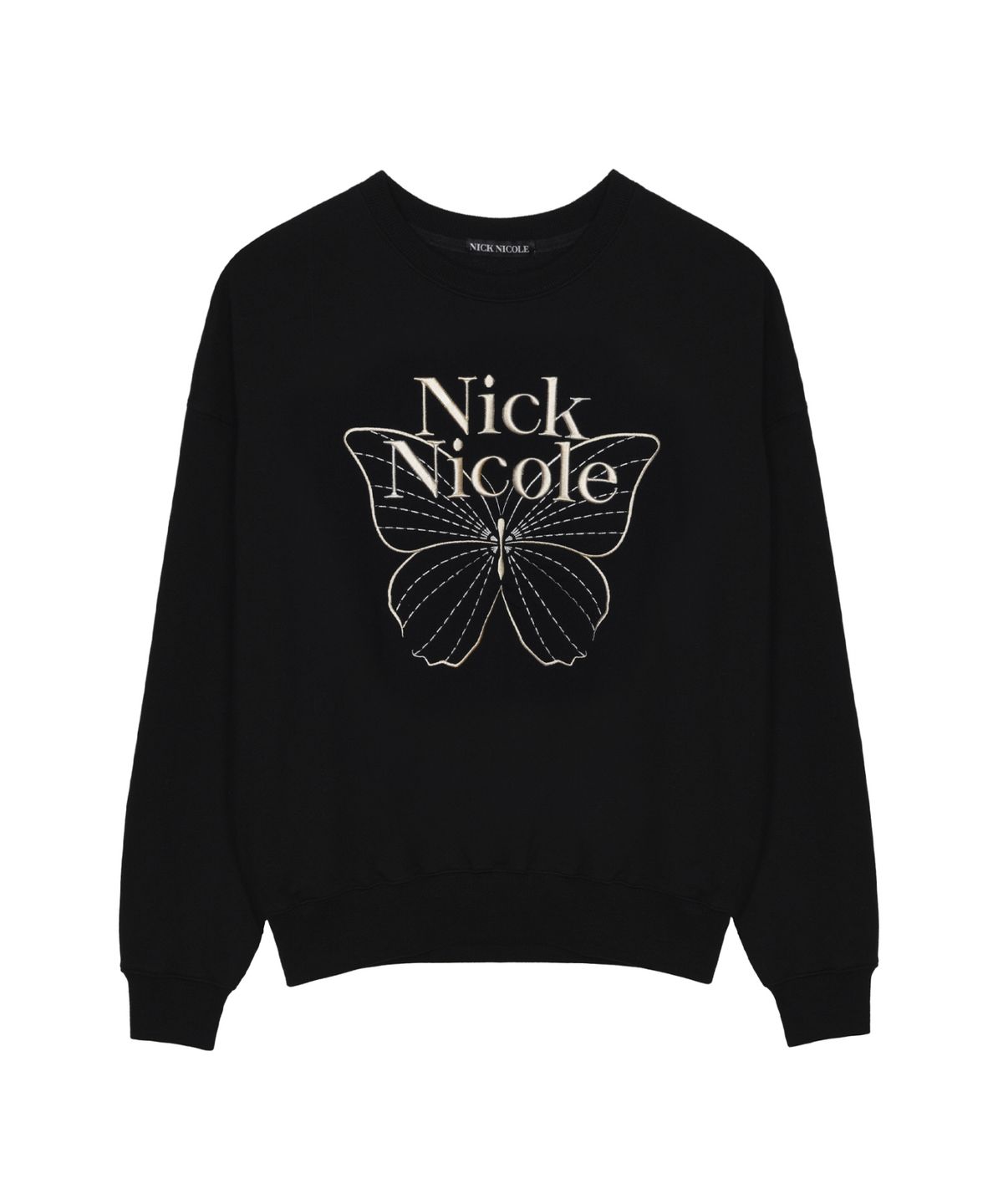 닉앤니콜(NICK&NICOLE) VOLUME BUTTERFLY SIGNATURE SWEATSHIRT_10 COLOR