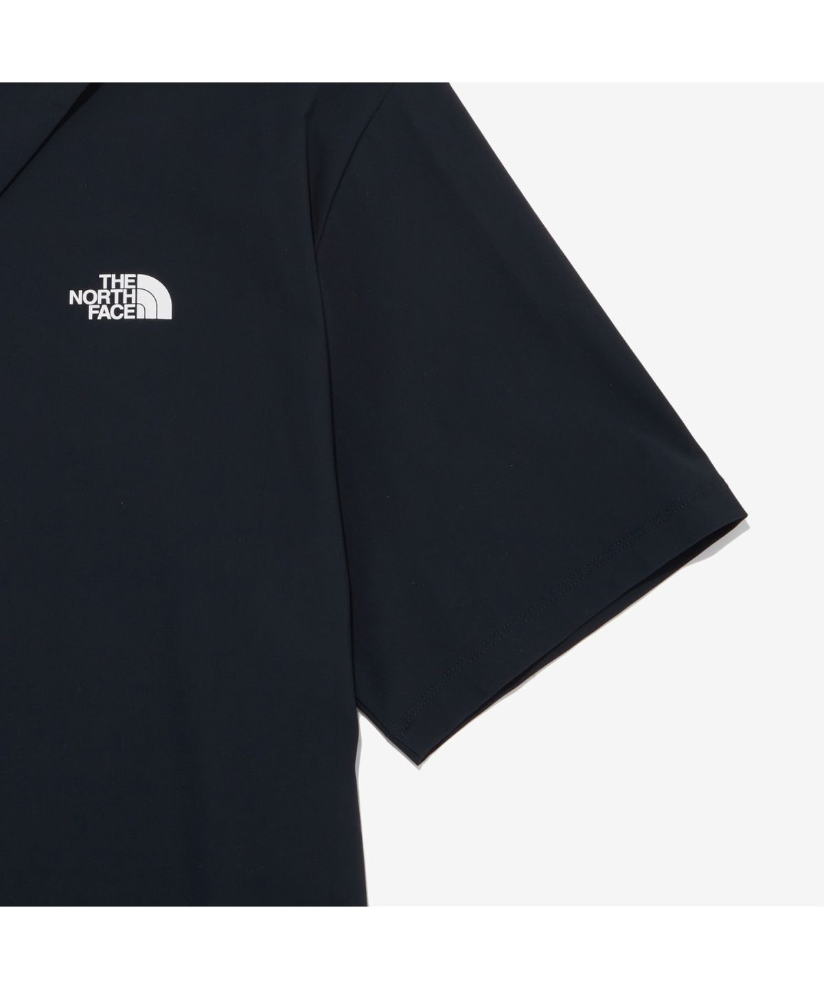 노스페이스(THE NORTH FACE) NT7PR02B 아이스 그린 반팔 폴로 DARK_NAVY