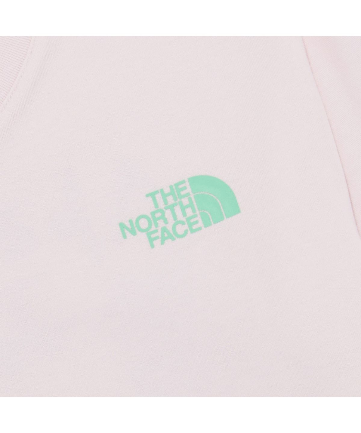 노스페이스(THE NORTH FACE) NT7UR42D 여성 TNF 한글 반팔 라운드티_LIGHT PINK