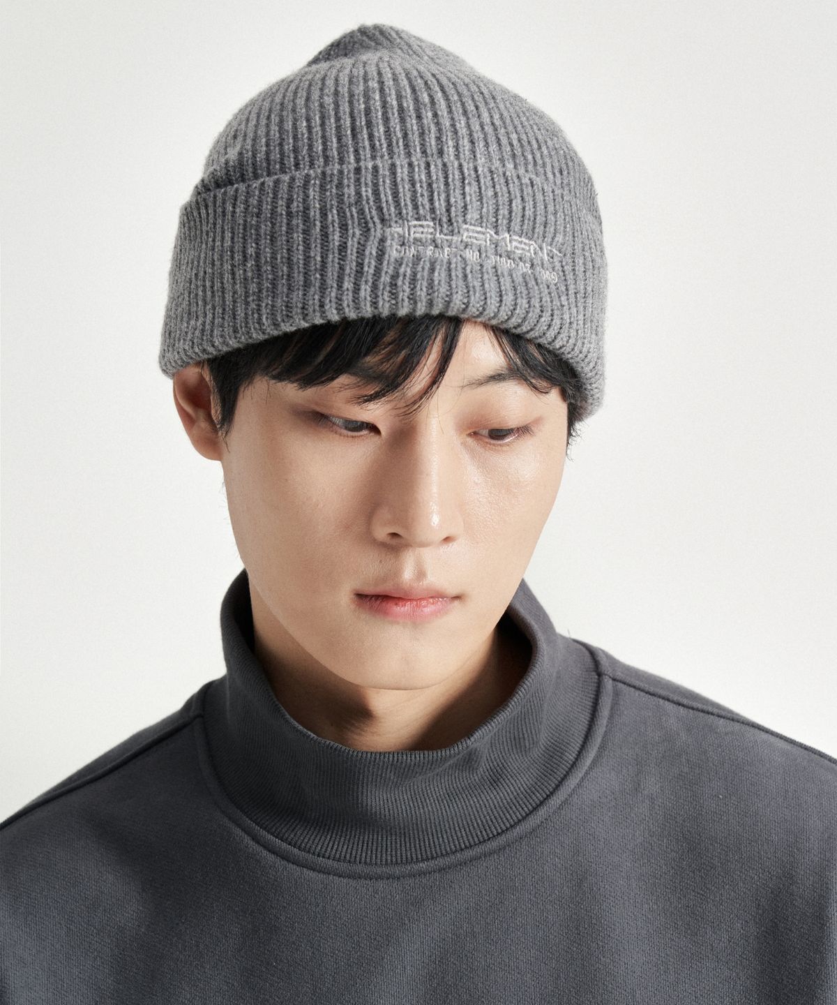 힐리먼트(HELEMENT) 베이직 G1 울 비니 (M GREY)