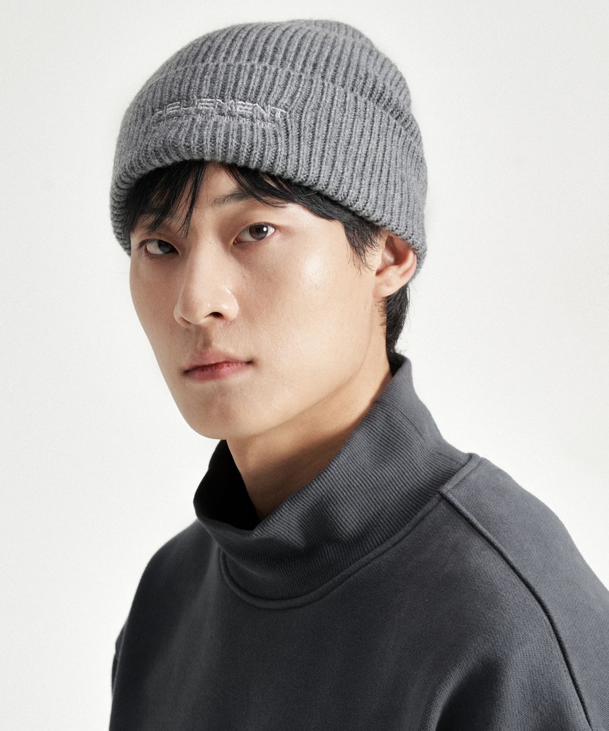 힐리먼트(HELEMENT) 베이직 G1 울 비니 (M GREY)