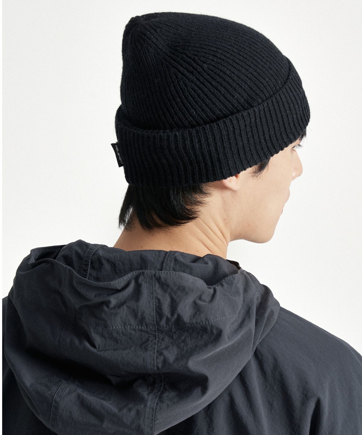 힐리먼트(HELEMENT) 베이직 G1 울 비니 (BLACK)