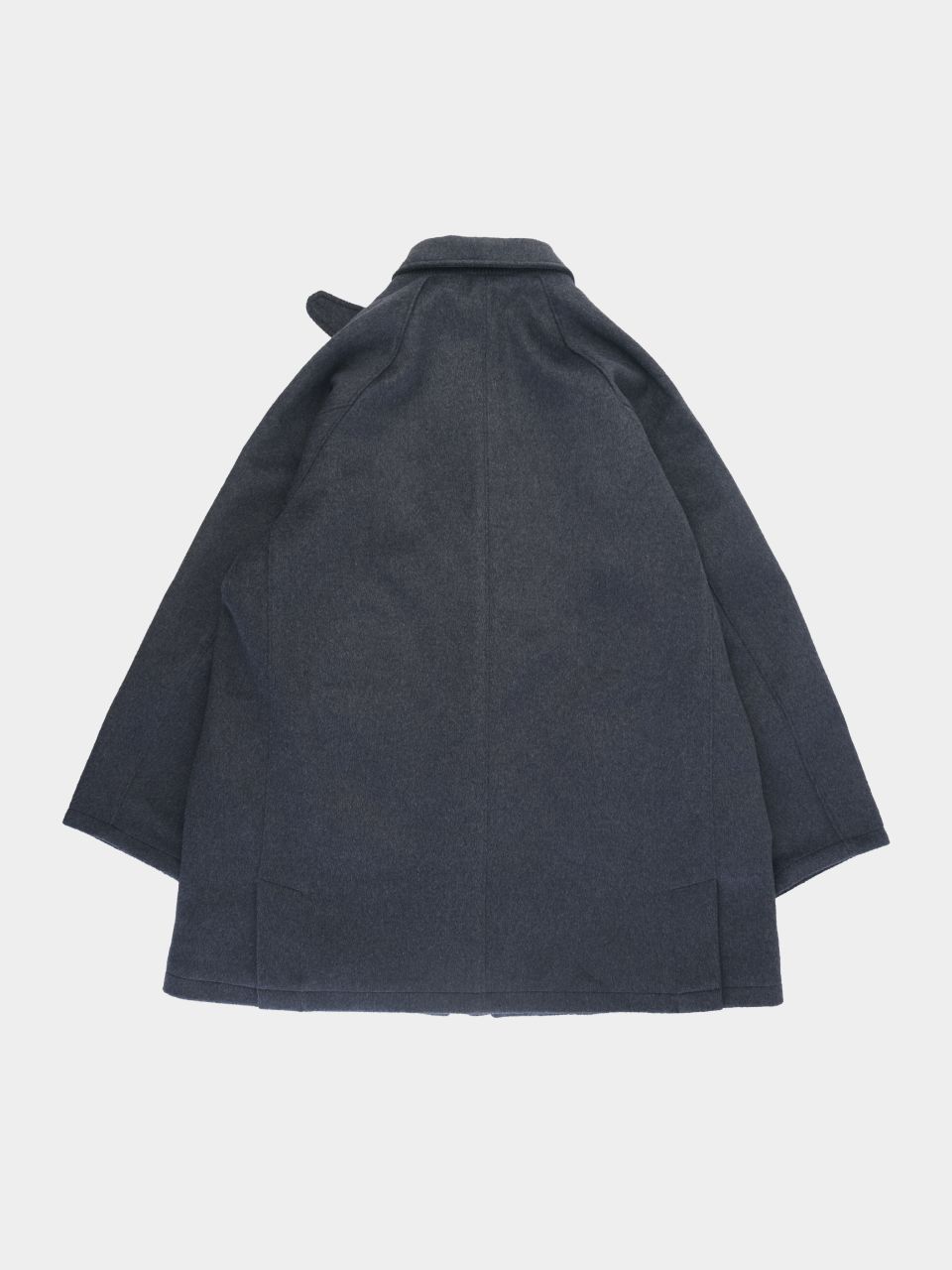 MUSINSA公式 | Havehad City Wool Half Coat (Charcoal)