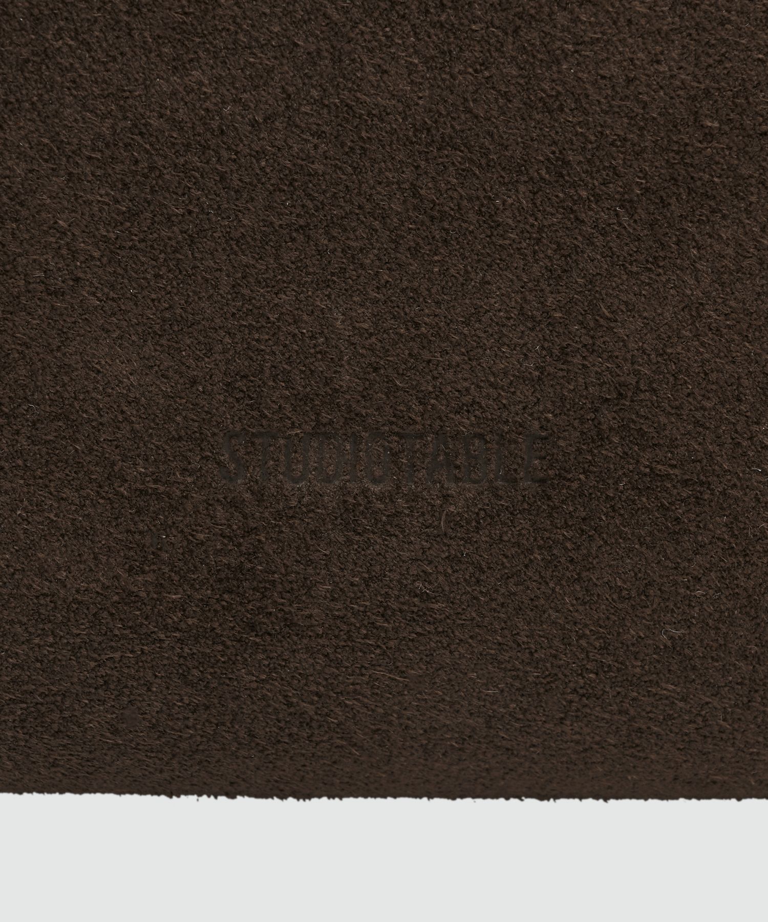 MUSINSA | STUDIOTABLE CLASSIC BOSTON MINI BAG, BROWN