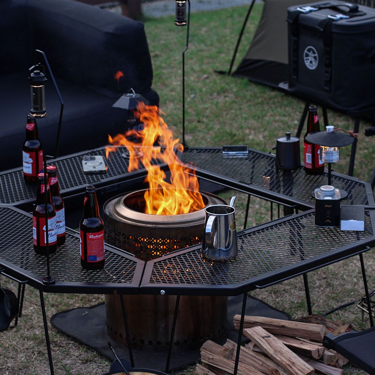 빈슨메시프(VINSONMASSIF) 파즐 메쉬 폴딩 테이블