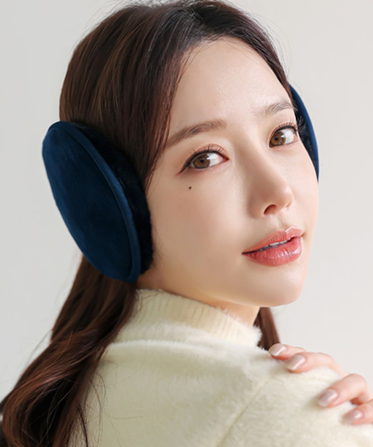 엑스웜(EX-WARM) 남여공용 베이직 귀마개 네이비