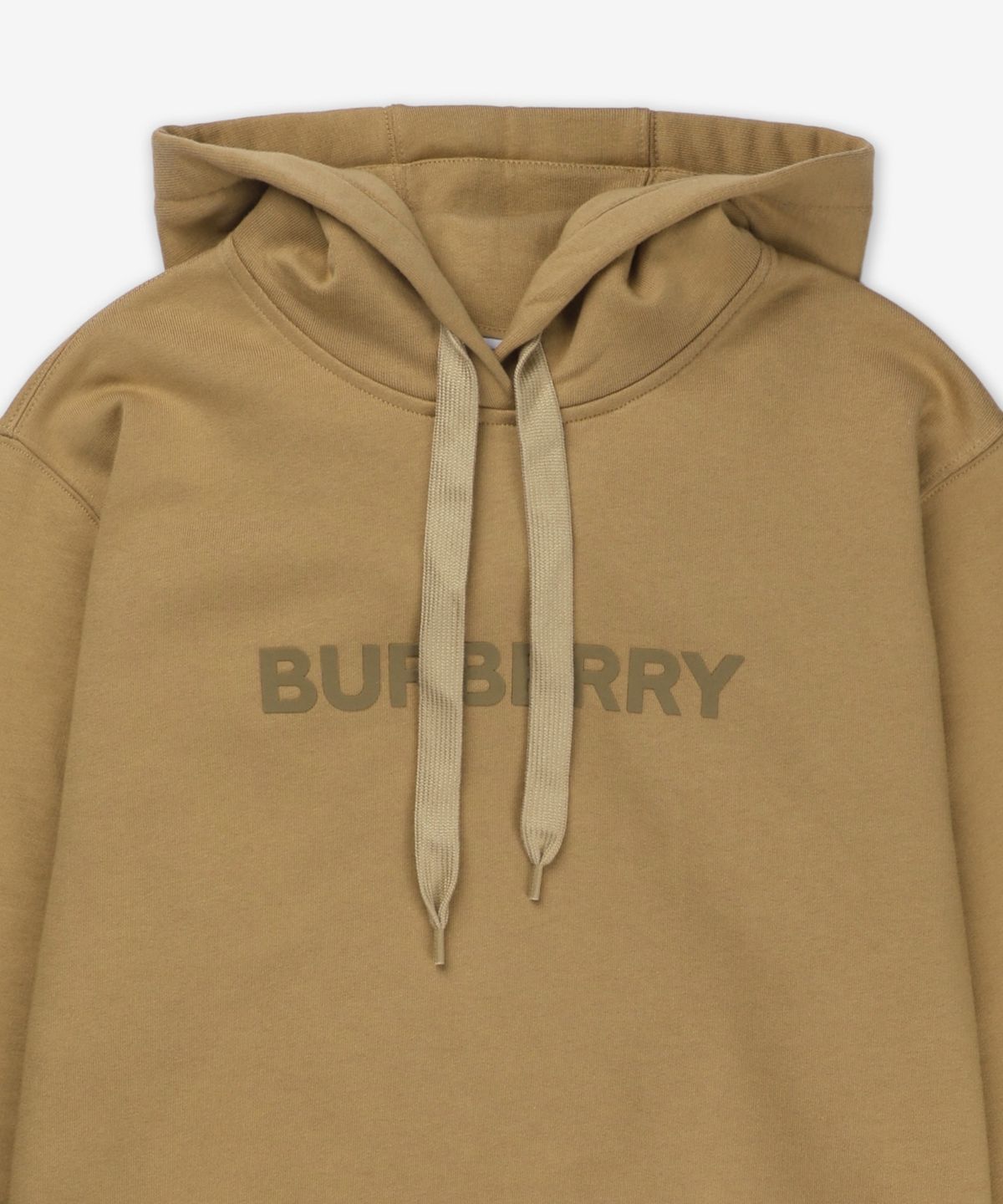 버버리(BURBERRY) 로고 프린트 후드 - 카멜 / 8096364