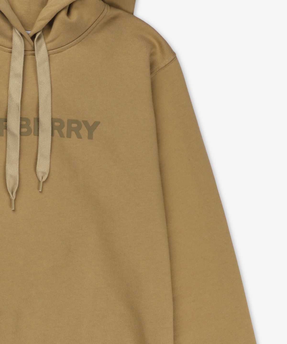 버버리(BURBERRY) 로고 프린트 후드 - 카멜 / 8096364