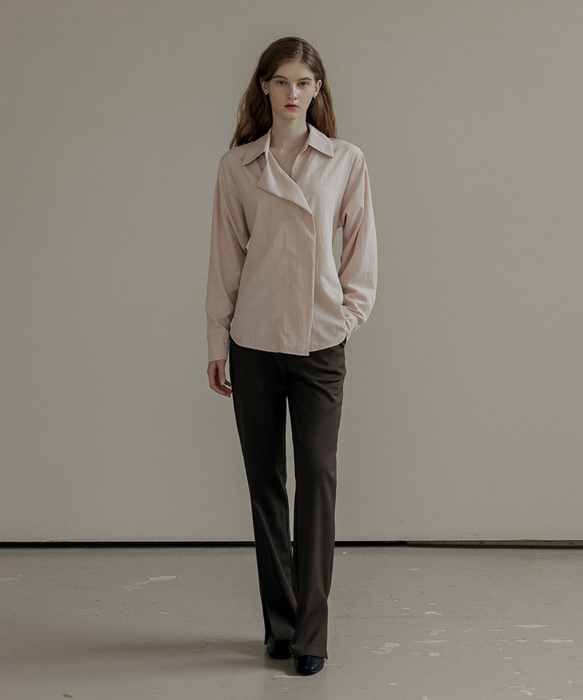 메이버유(MAYVERU) Dakota Belt Blouse _ Pink
