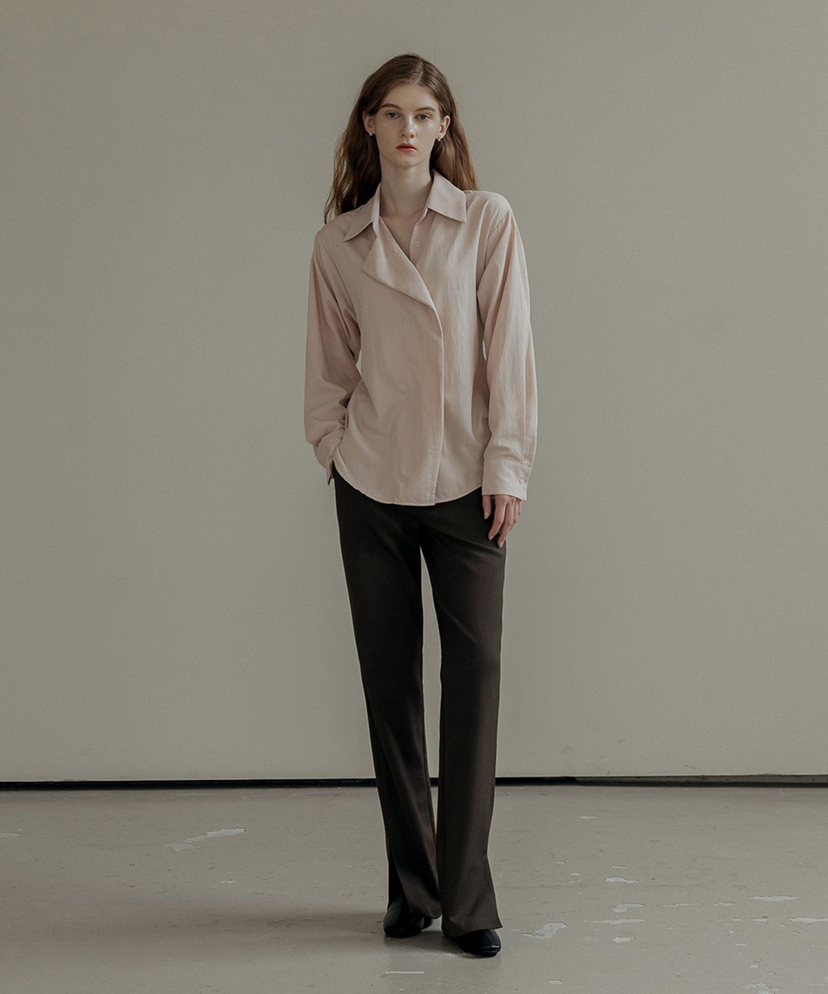 메이버유(MAYVERU) Dakota Belt Blouse _ Pink