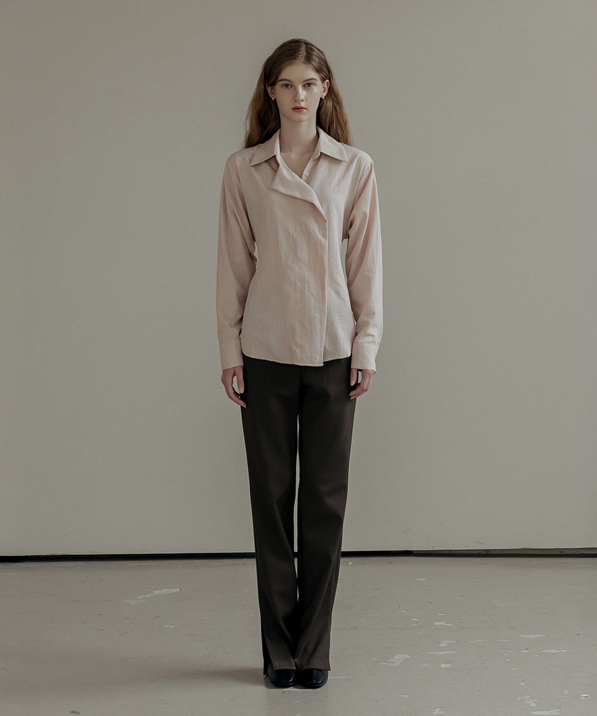 메이버유(MAYVERU) Dakota Belt Blouse _ Pink