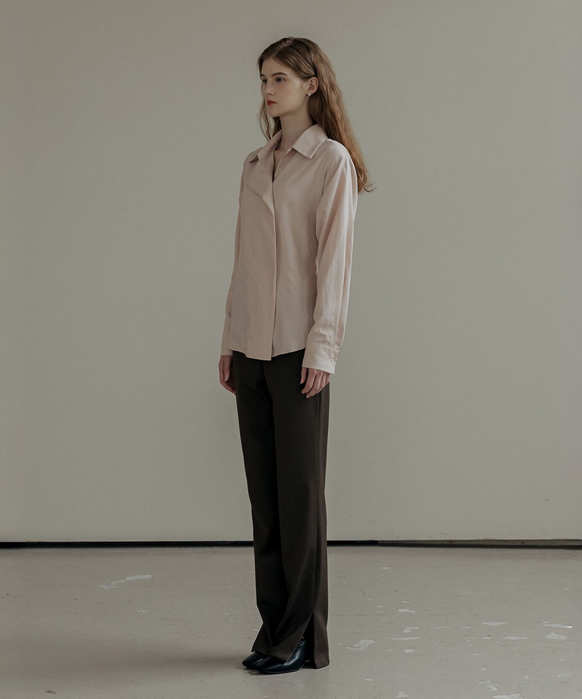 메이버유(MAYVERU) Dakota Belt Blouse _ Pink