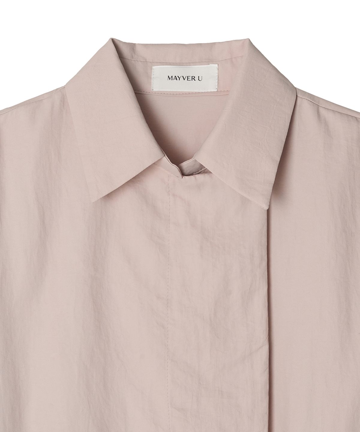 메이버유(MAYVERU) Dakota Belt Blouse _ Pink