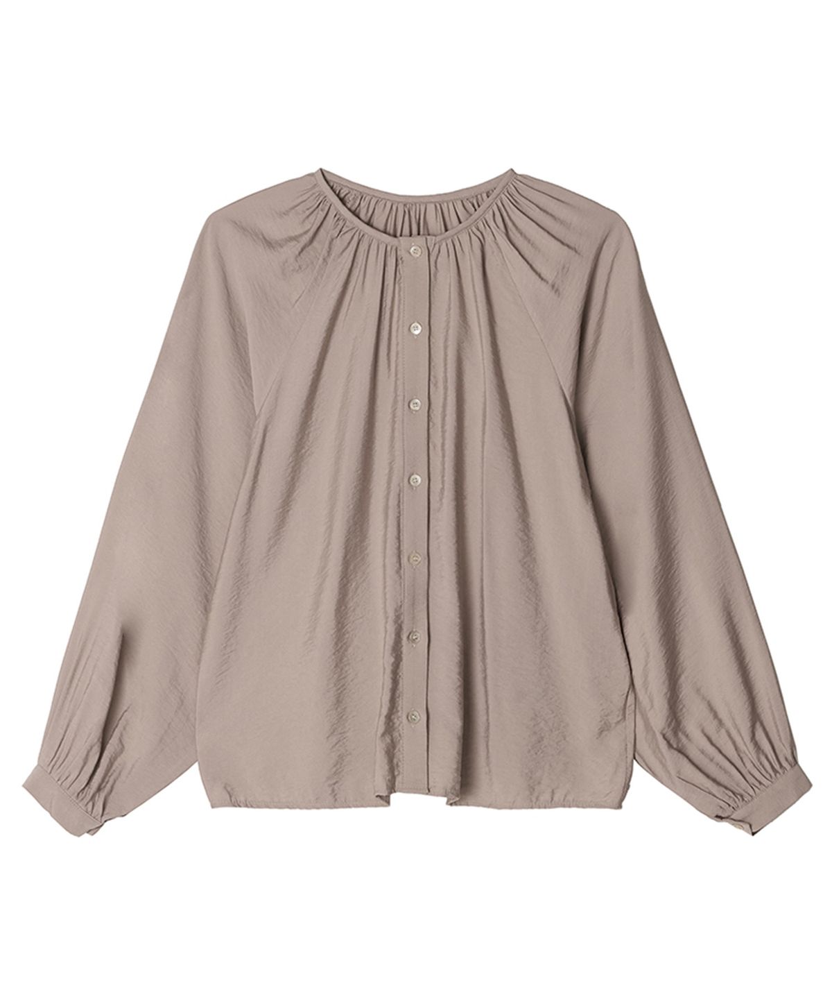 메이버유(MAYVERU) Laurina Shirring Blouse _ Pink