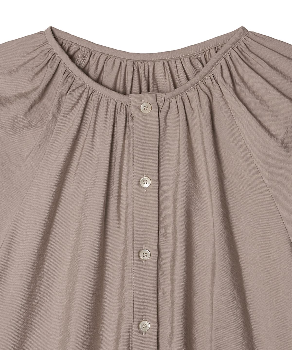 메이버유(MAYVERU) Laurina Shirring Blouse _ Pink