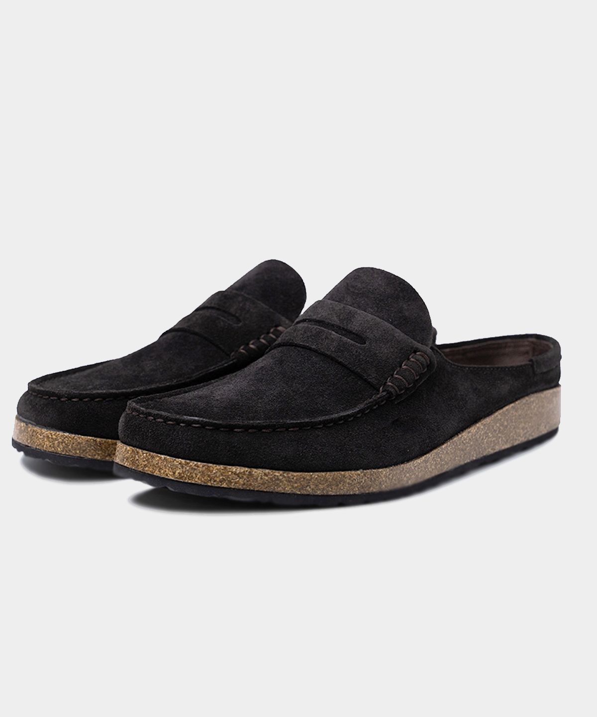 위트맨(WITTMAN) 2403 penny suede mule
