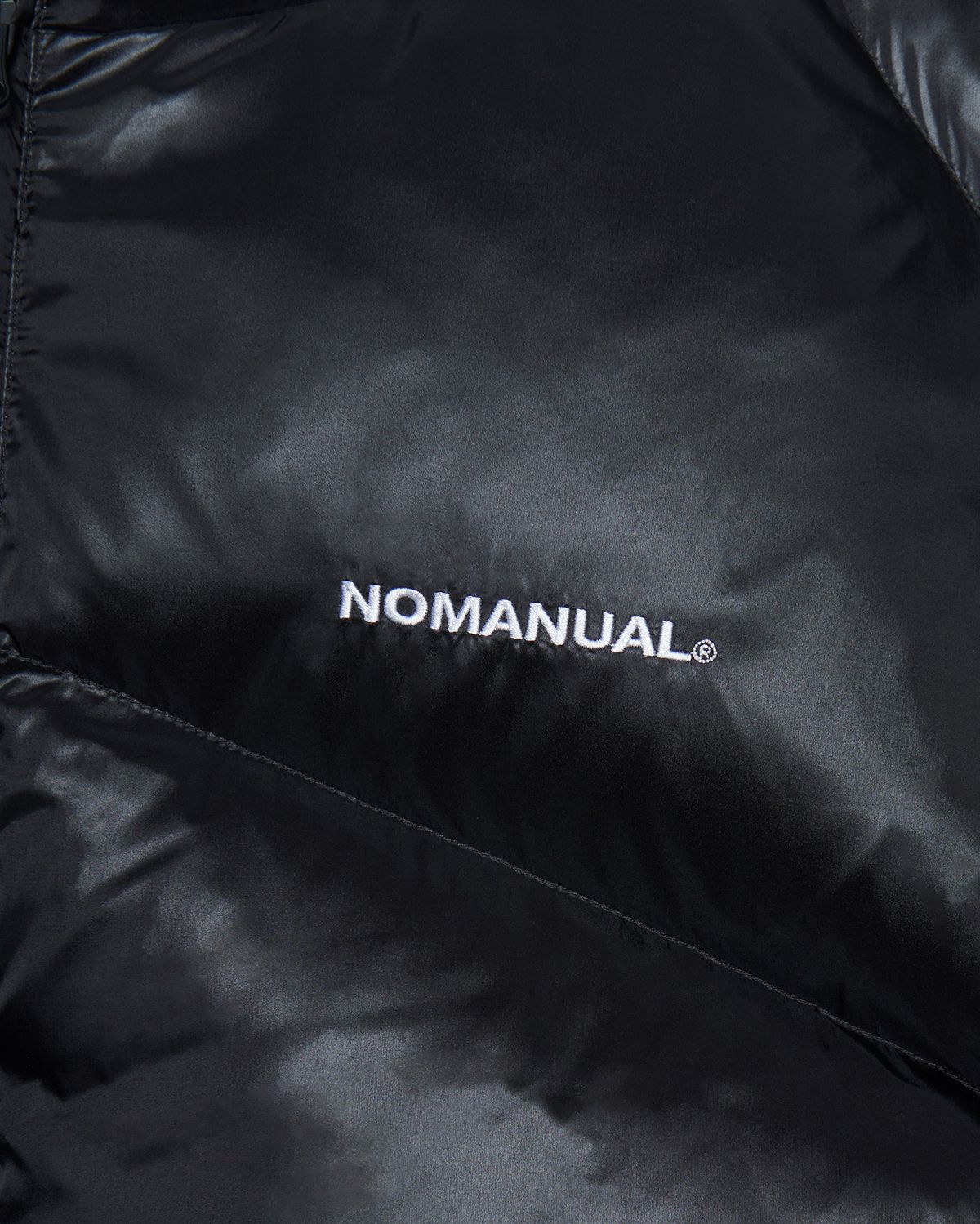 노매뉴얼(NOMANUAL) SKADI DUCK DOWN - GLOSSY BLACK