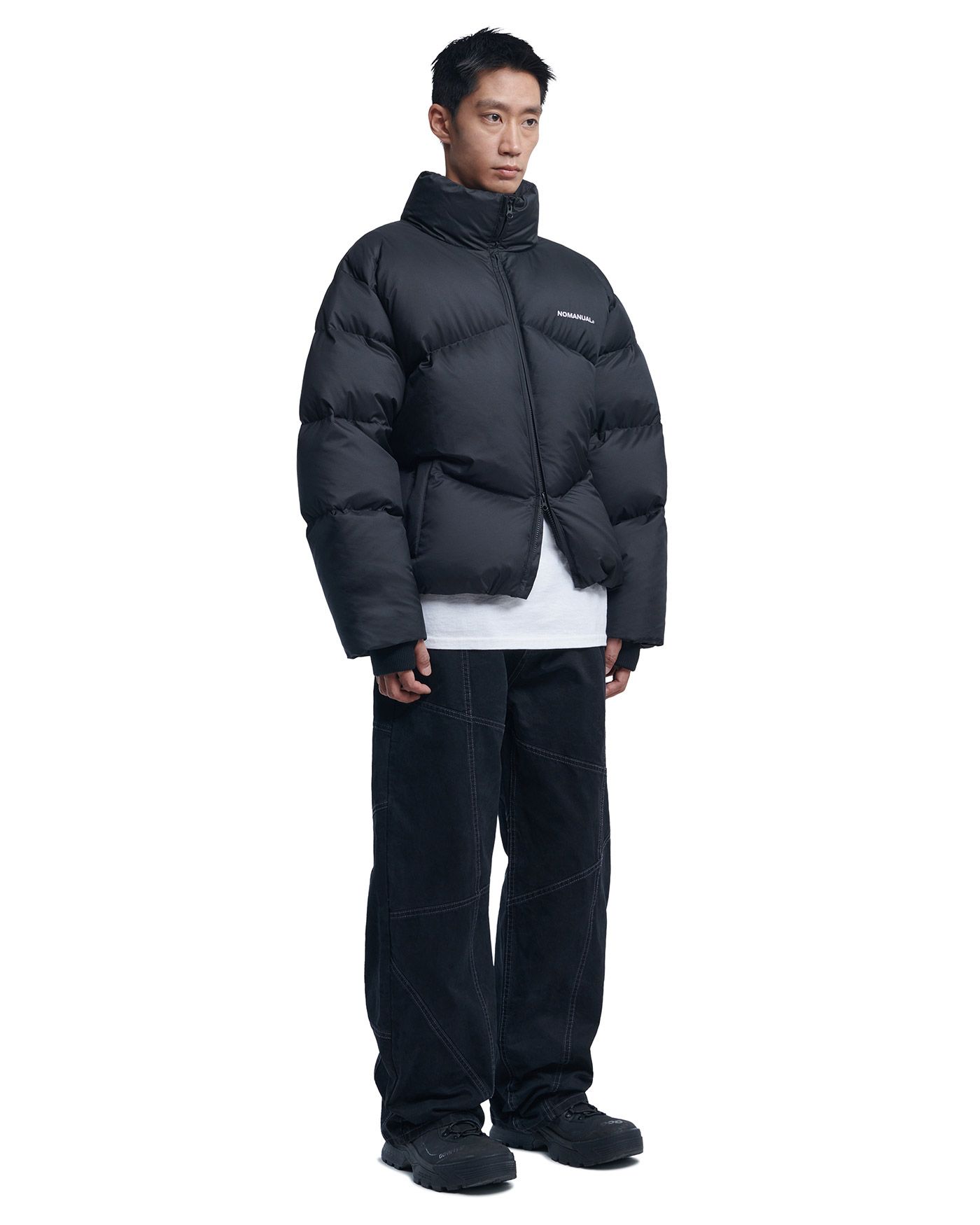 MUSINSA | NOMANUAL SKADI DUCK DOWN - MATTE BLACK