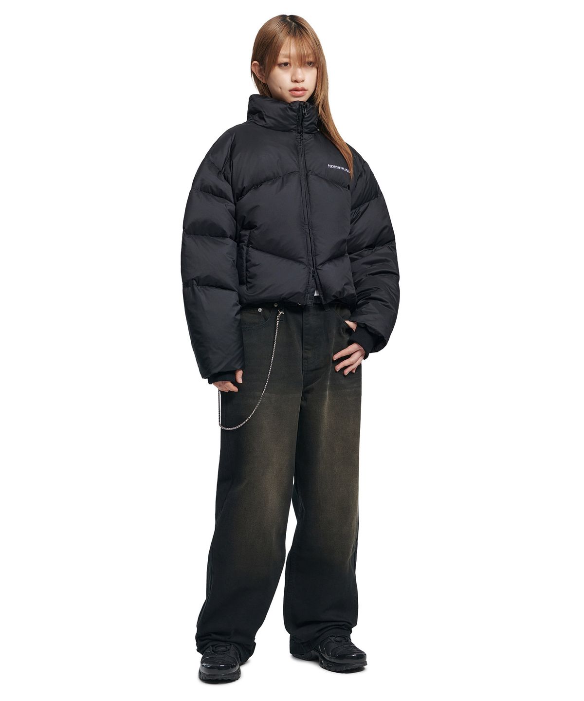 노매뉴얼(NOMANUAL) SKADI DUCK DOWN - MATTE BLACK