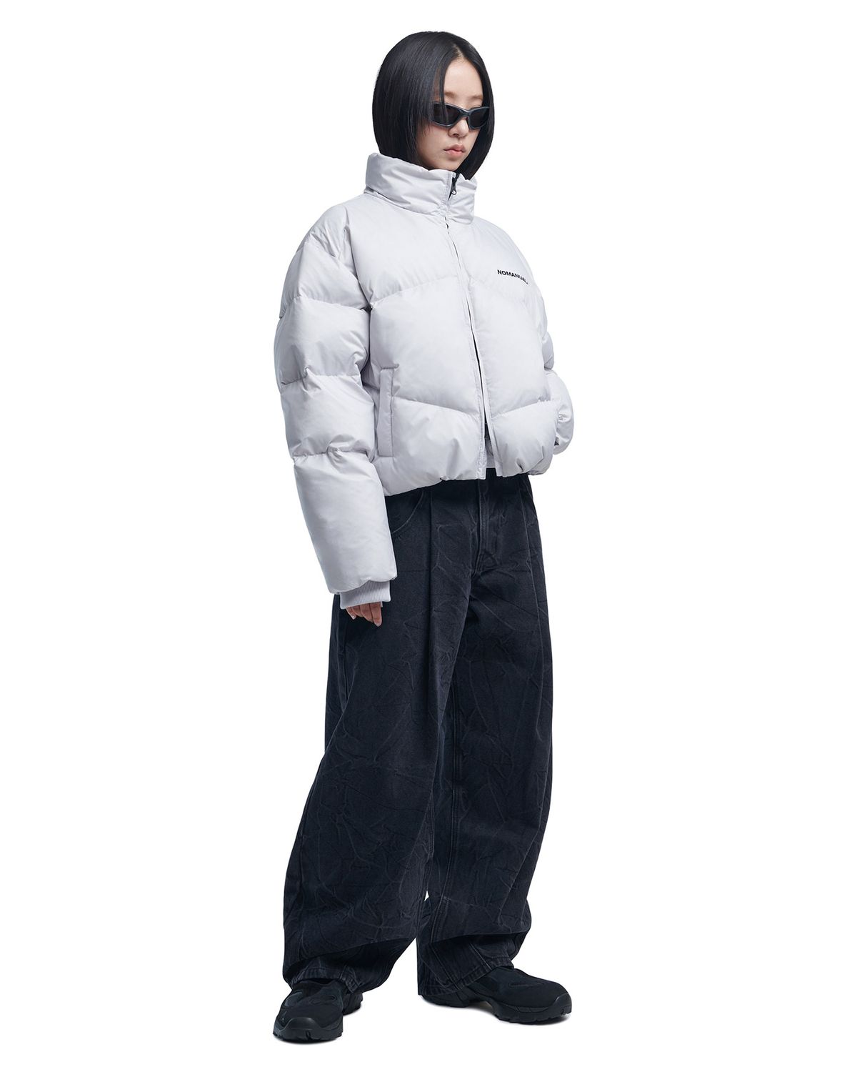 노매뉴얼(NOMANUAL) SKADI DUCK DOWN - MATTE GRAY