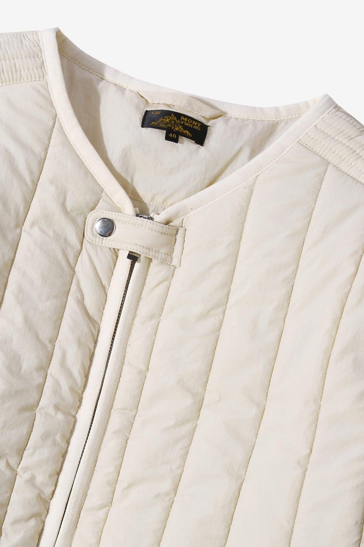 르몽생미셸(LE MONT ST MICHEL) MOLIZE-Oversize padded jacket_Ivory