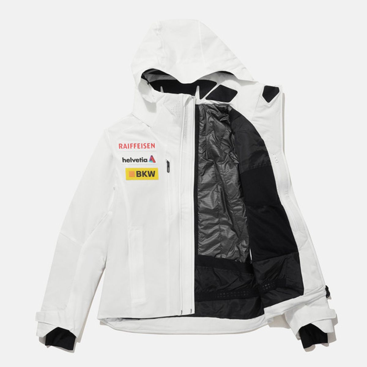 데상트(DESCENTE) [SKI] 레플리카 4WAY 스트레치 스키 자켓 화이트(SP413SSJN1)