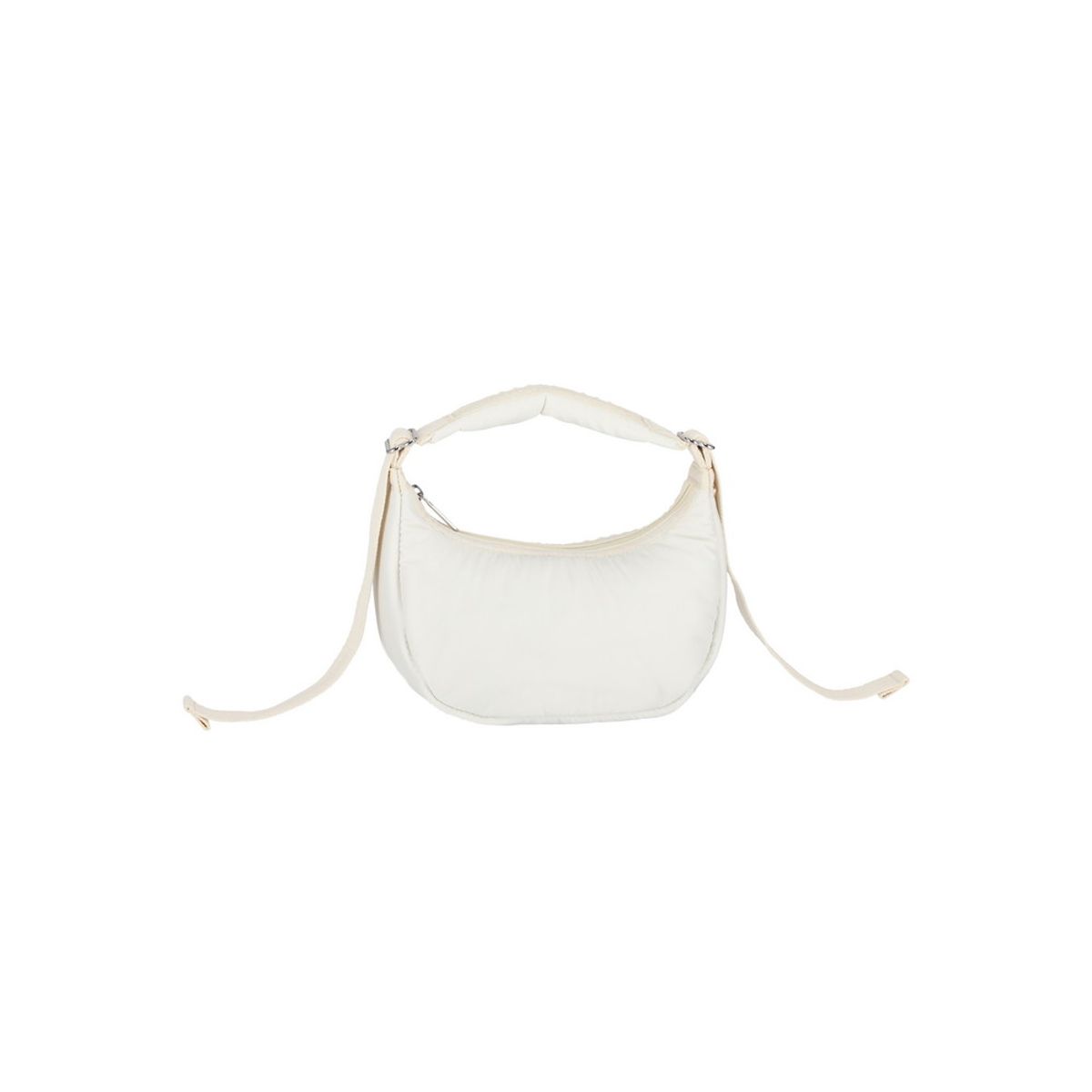 레스포색(LESPORTSAC) 글로니 아이보리 프로스트 미니 크레센트 호보백 [1271.LB58]