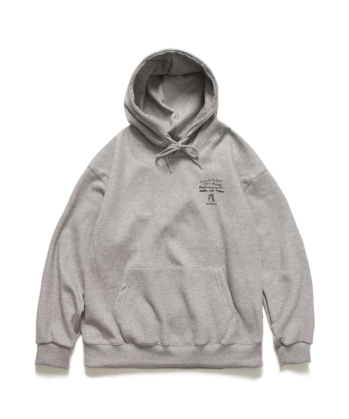 앱놀머씽(ABNORMALTHING) SC 두들 후드 2컬러블랙 (SC DOODLE HOOD 2 COLOR)